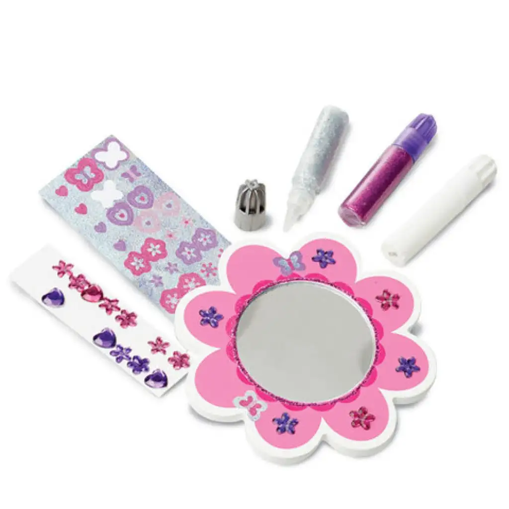 Fa virágtükör dekorációs szett - Melissa & Doug kép 2