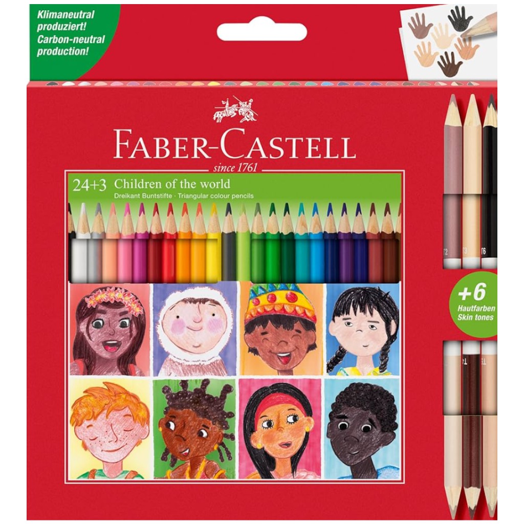 Faber-Castell: 24+3db-os színes ceruza szett