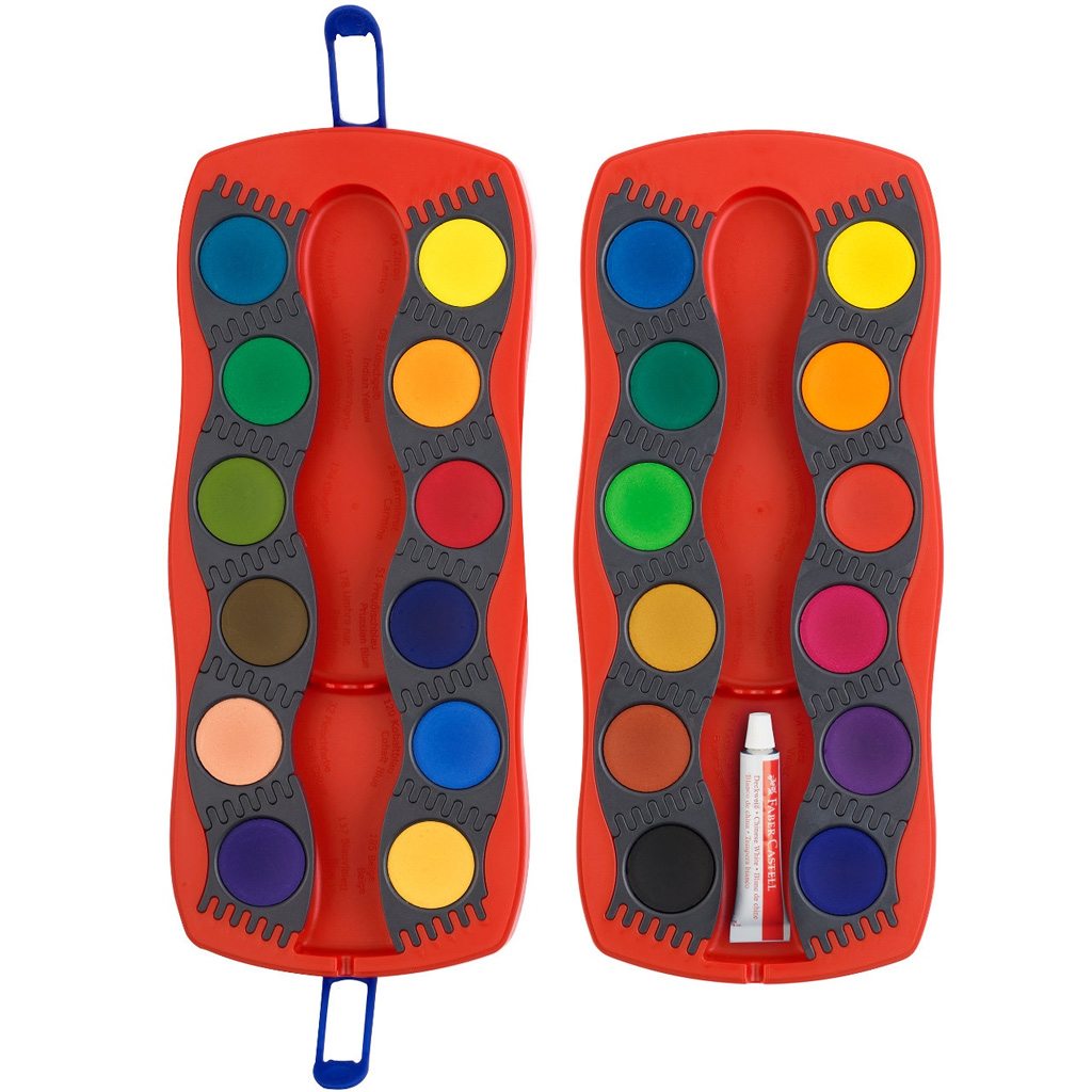 Faber-Castell: Connector 24db-os vízfesték készlet kép 2