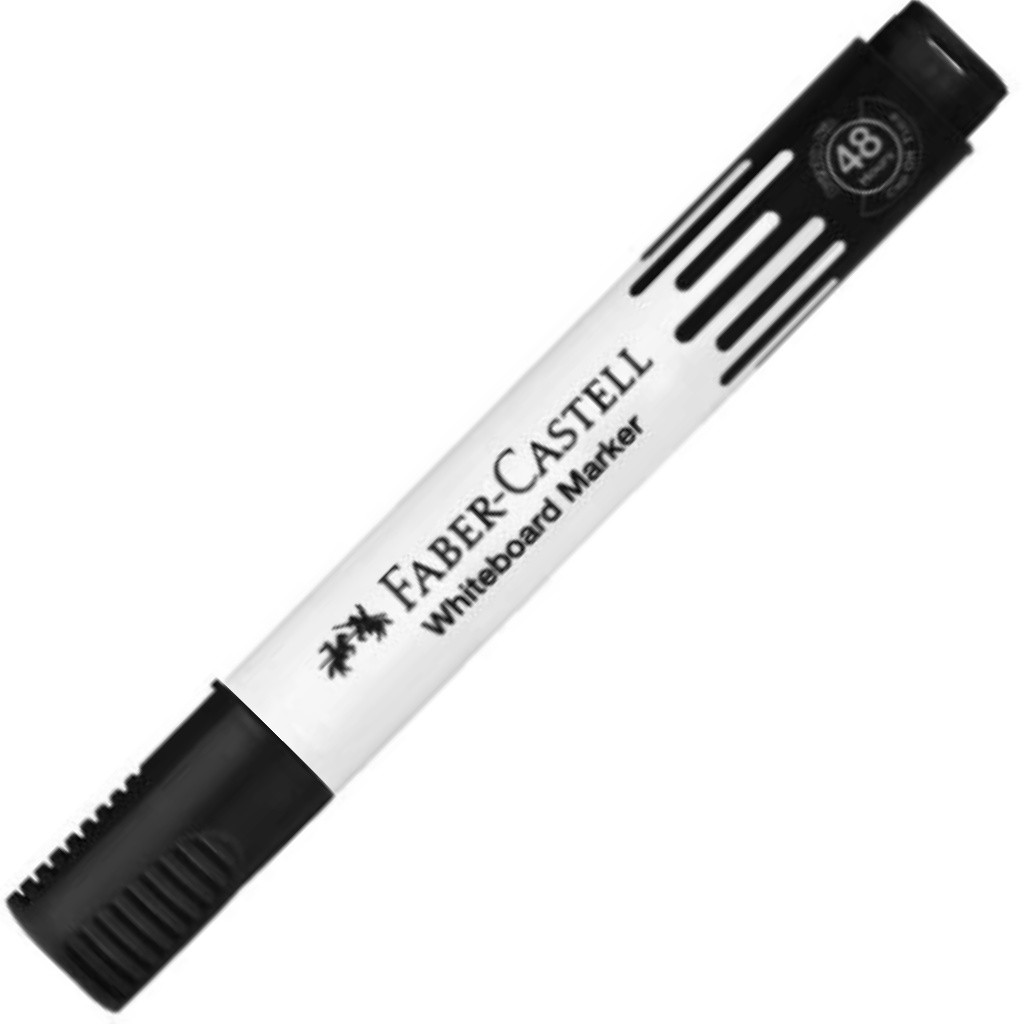 Faber-Castell: Fekete táblafilc 48h