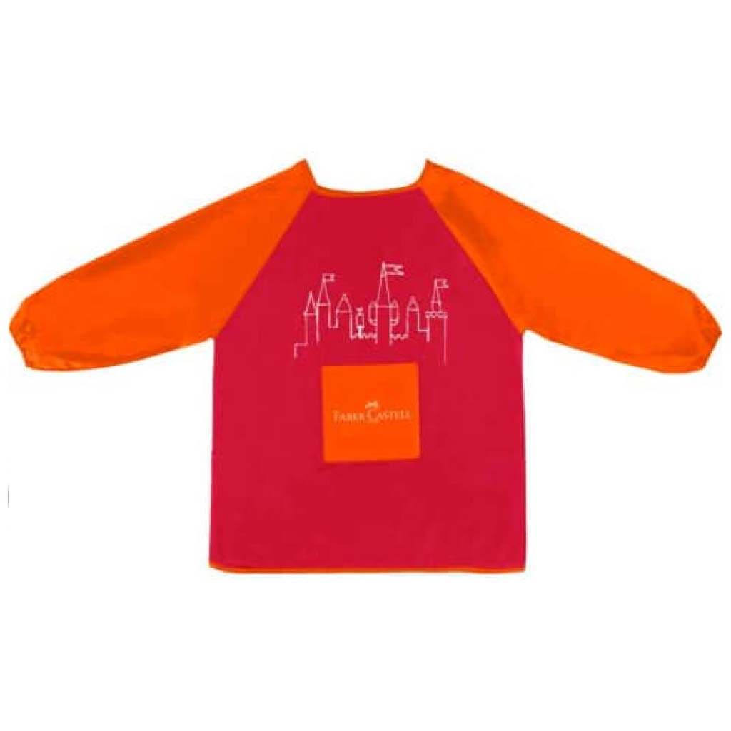 Faber-Castell: festőkötény gyerekeknek piros-narancssárga színben kép 2