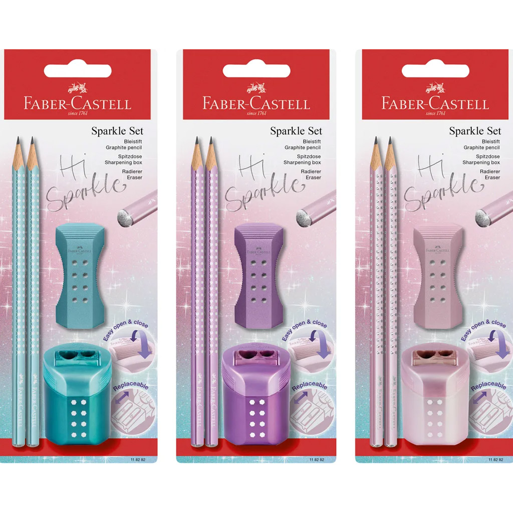 Faber-Castell: SPARKLE 4db-os írószer szett többféle változatban 1db
