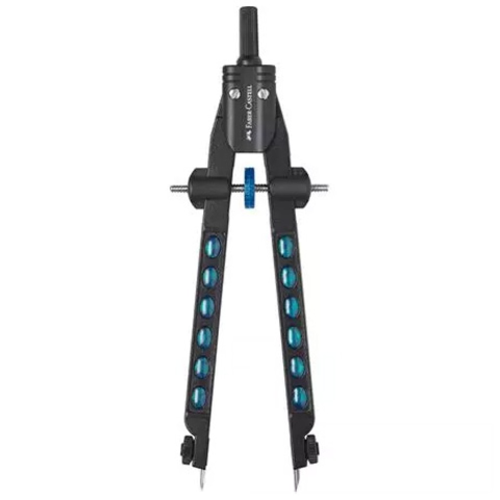 Faber-Castell: Factory gyöngykék körző gyorsállítóval kép 2