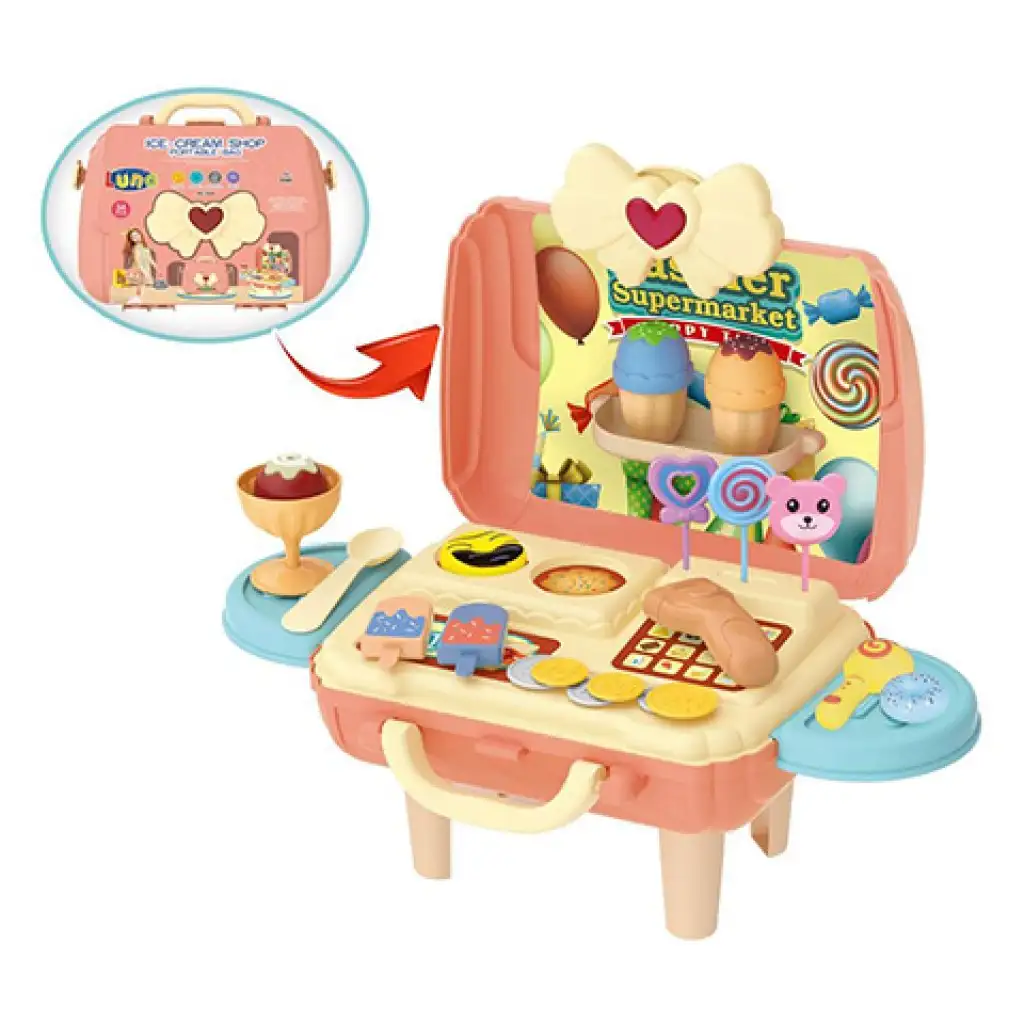 Fagyikészítő készlet összecsukható bőröndben 25db-os szett kép 1