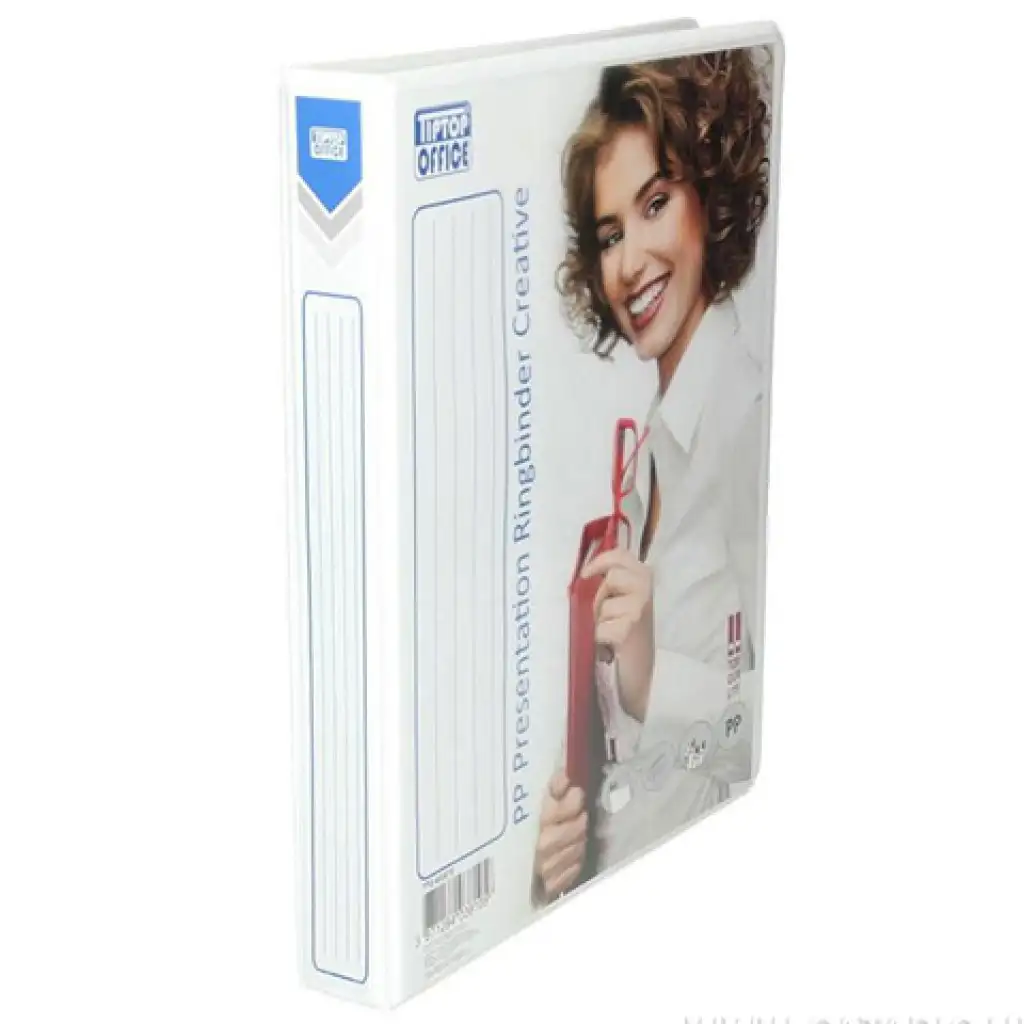 Spirit: Fehér 4 gyűrűs dosszié A4-es 3cm