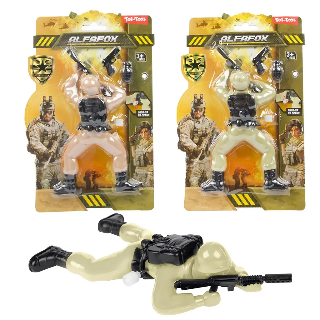 Felhúzható katona kétféle színben 1db kép 3