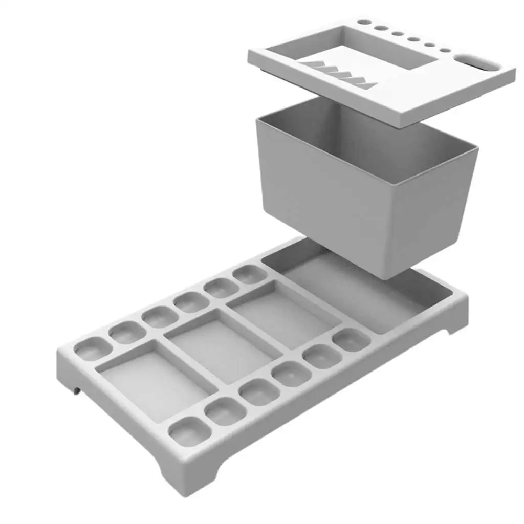 Nebulo: Festő paletta és ecsetmosó készlet kép 2