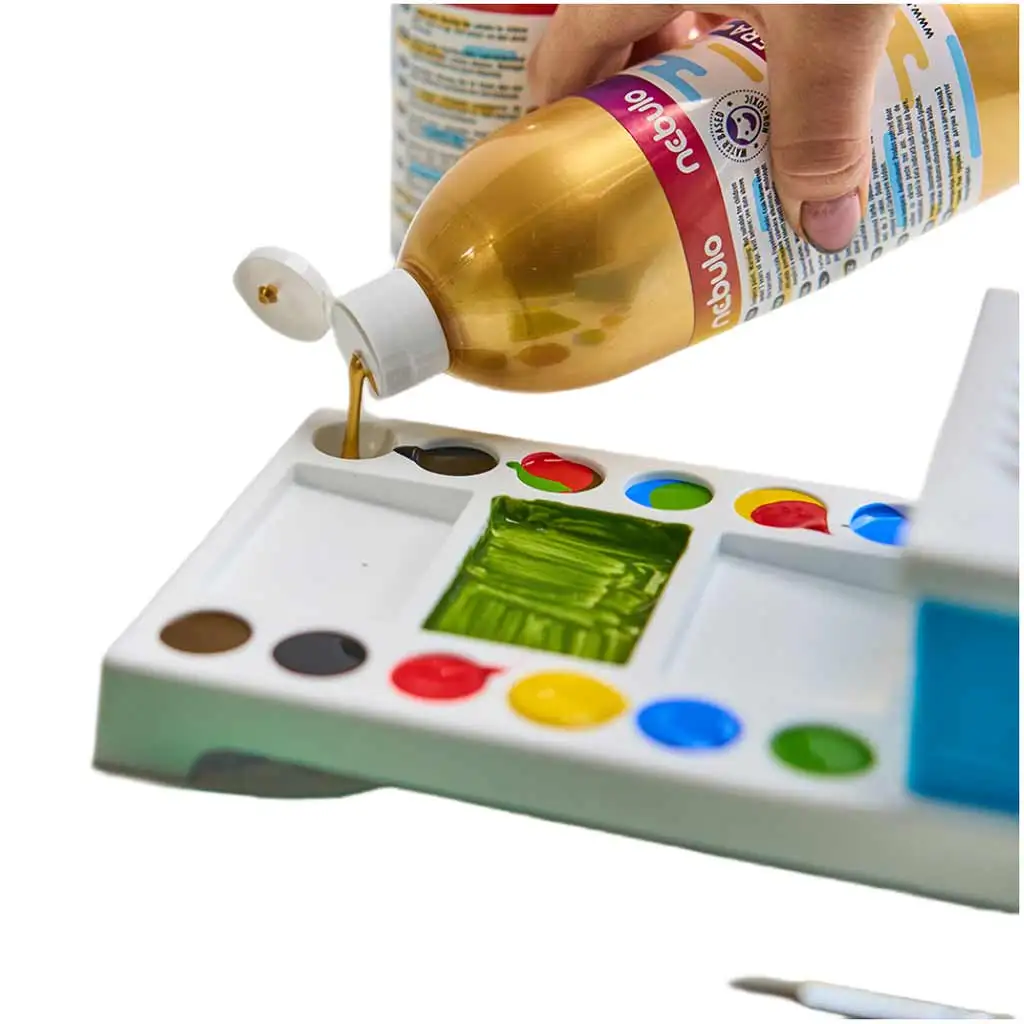 Nebulo: Festő paletta és ecsetmosó készlet kép 3