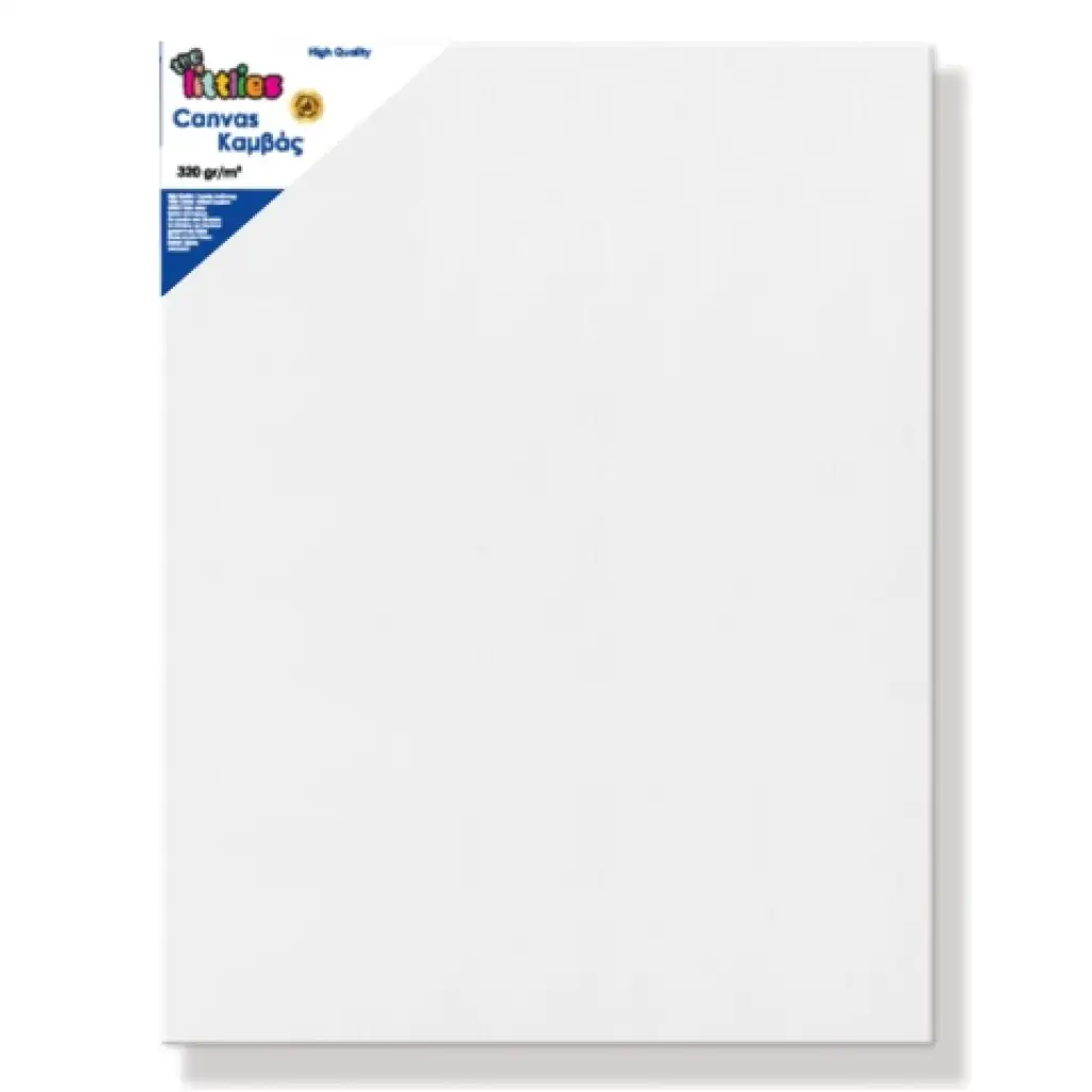 Feszített fehér festővászon 70x90cm