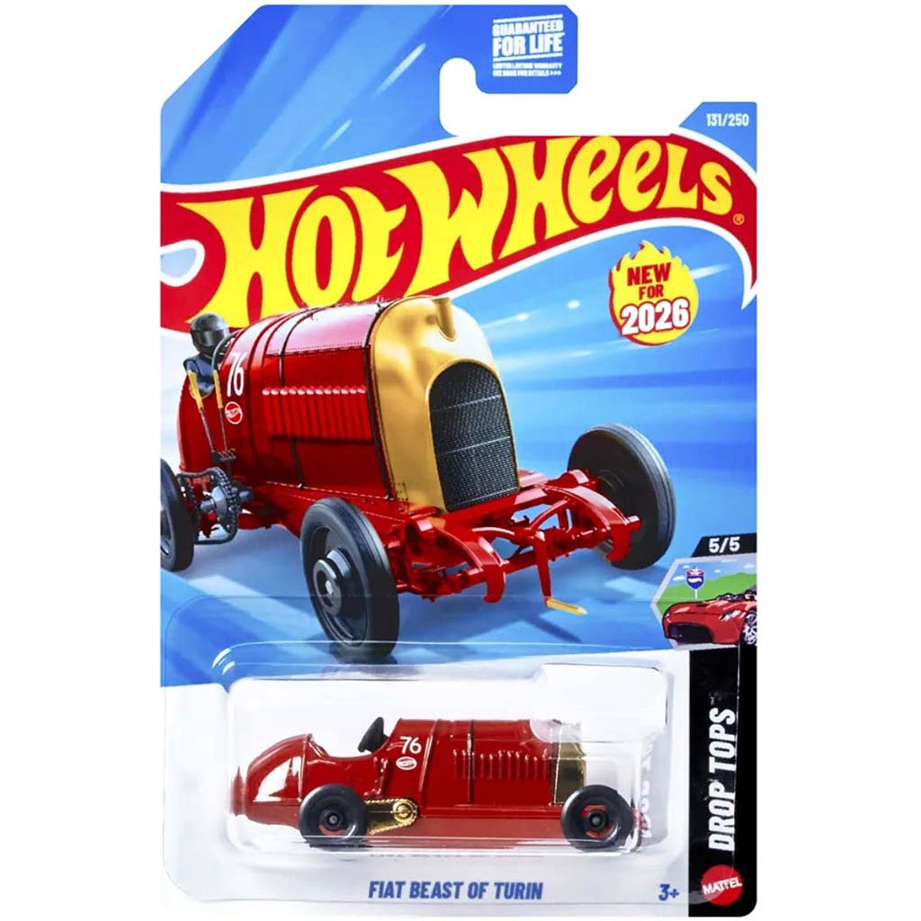 Hot Wheels: Fiat Beast of Turin kisautó 1/64 – Mattel