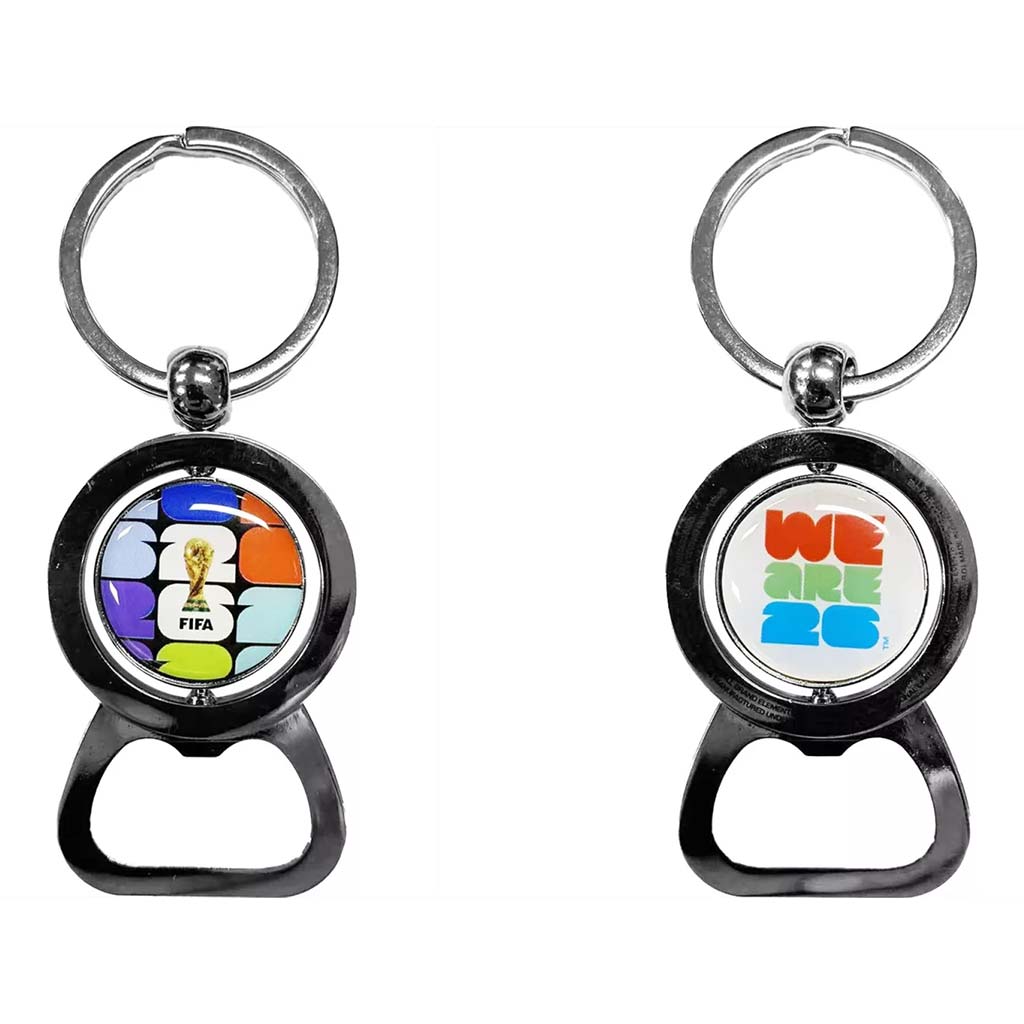 Hy-Pro: FIFA World Cup 2026 Kulcstartó sörnyitóval kétféle kép 1