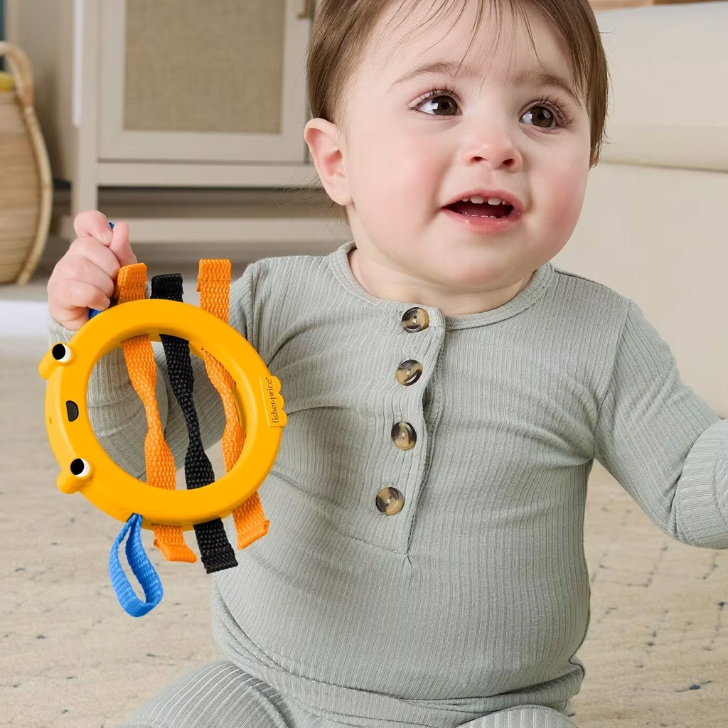 Fisher-Price: Méhecskés vidám állatos rágóka - Mattel kép 2