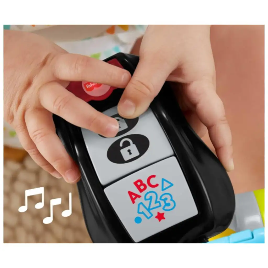 Fisher-Price: Kacagj és fejlődj Tanuló kocsikulcs - Mattel kép 3