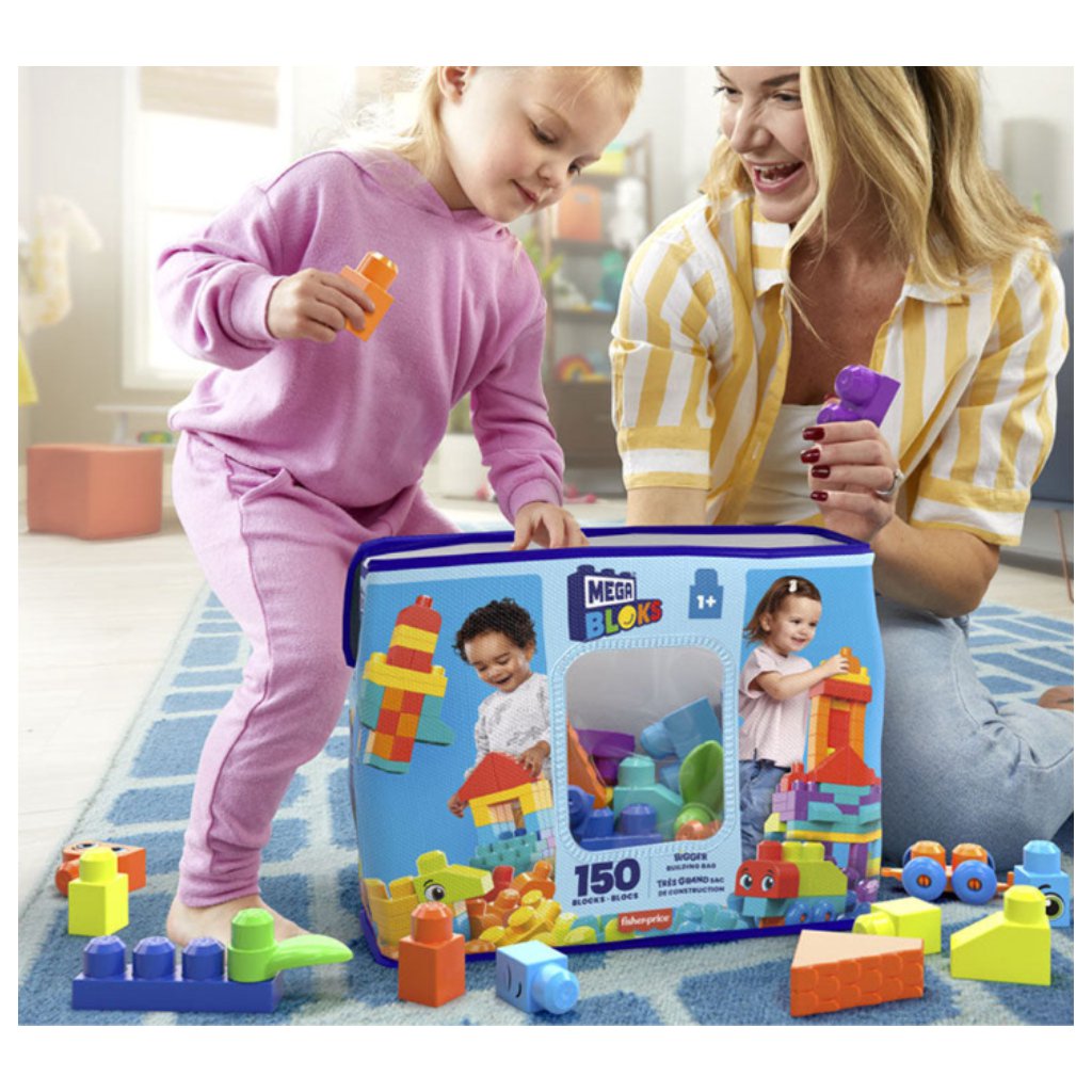 Fisher Price: Óriás építő csomag 150db-os - Mega Bloks kép 3