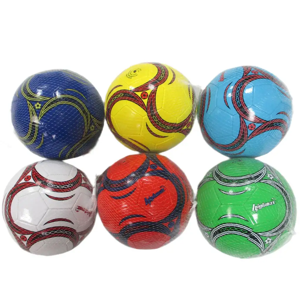 Mintás, műbőr focilabda 23cm-es többféle színváltozatban