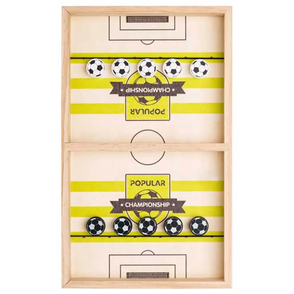 Focis Sling Puck bűntetőpárbaj fa ügyességi társasjáték - Woodyland