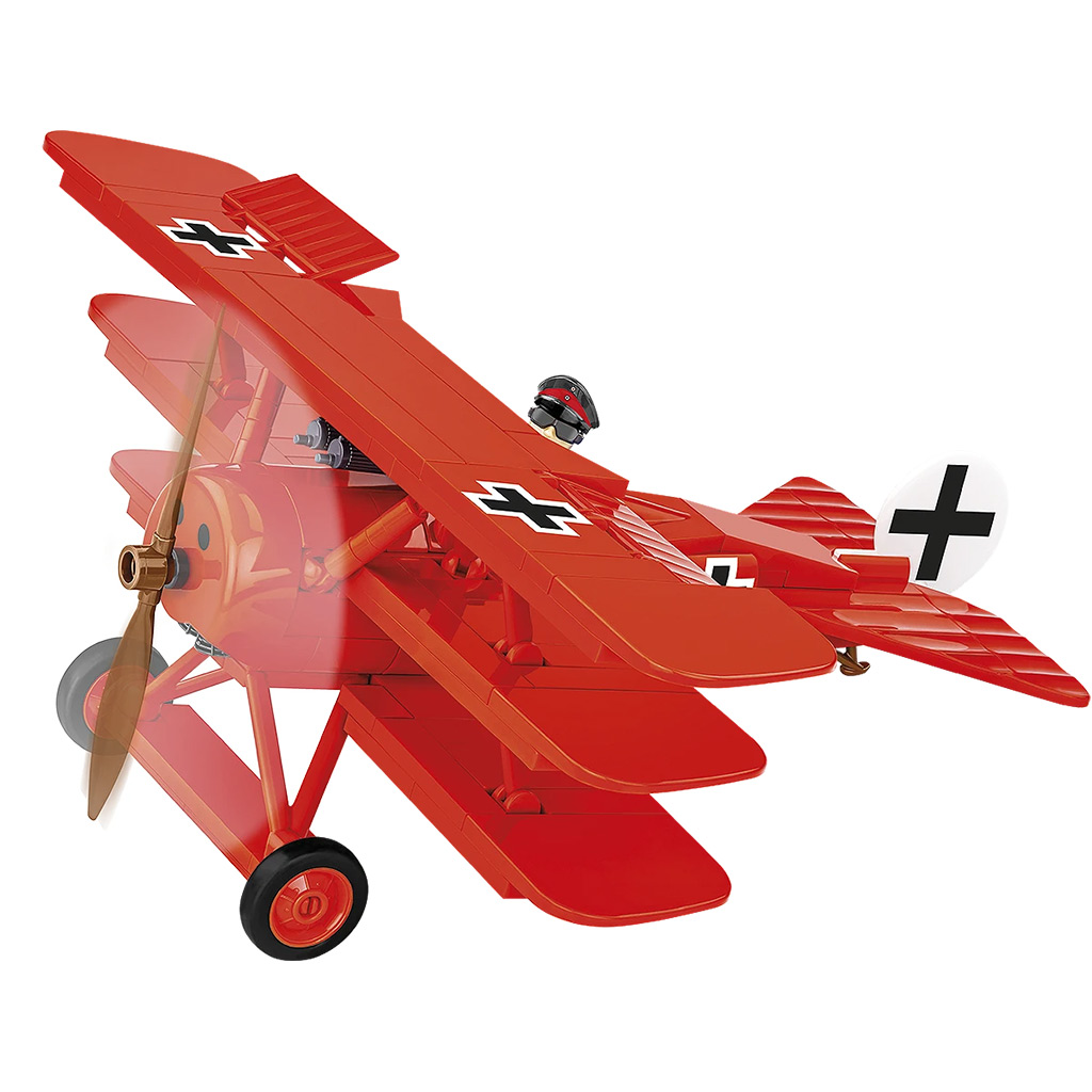 COBI: Fokker Dr. I „Vörös báró” építőjáték (2996) kép 2