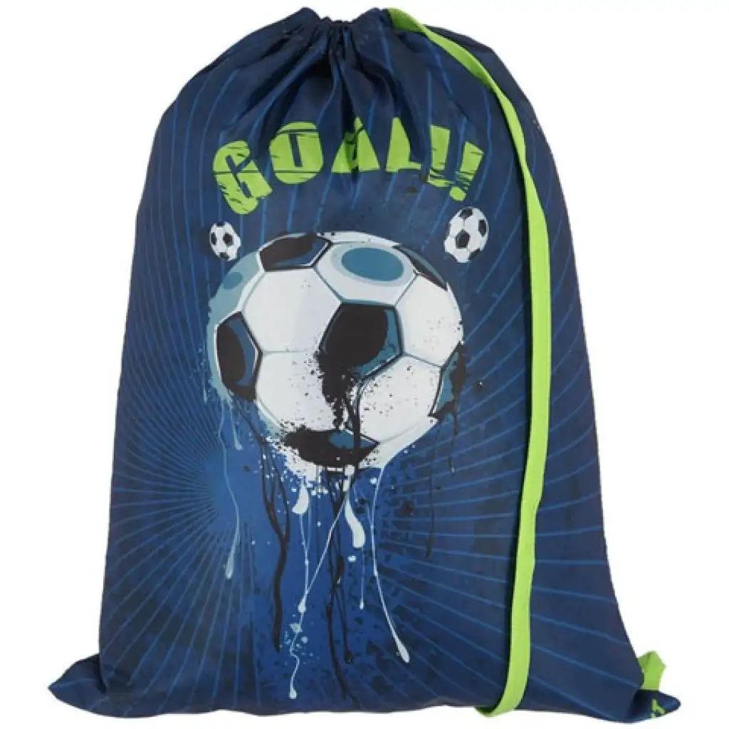 Football goal ergonómikus iskolatáska hátizsák tolltartóval 4db-os szett kép 5