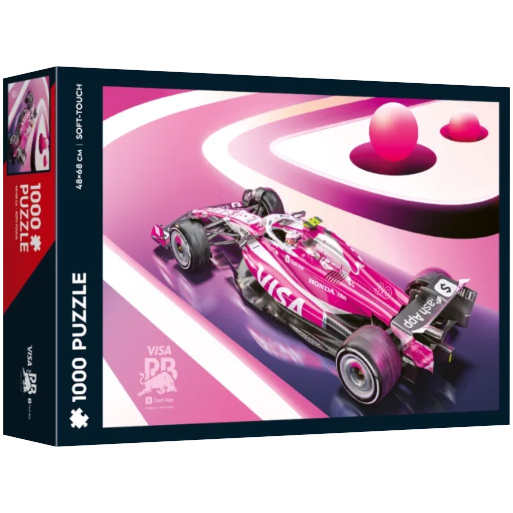 Formula-1 VISA Cash App Soft-Touch 1000db-os puzzle - Trefl