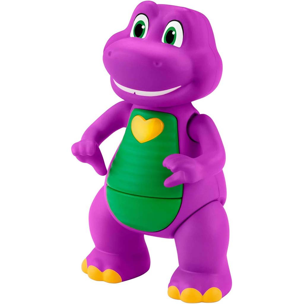 Fisher-Price: Barney's World Szívet mutató Barney - Mattel kép 4