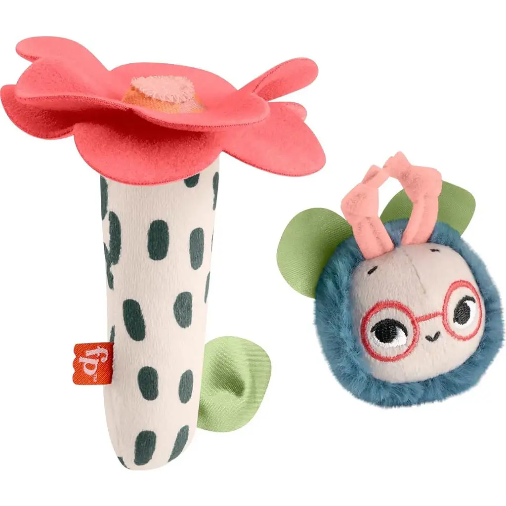 Fisher-Price: Planet Friends Zömi csörgő méhecske - Mattel kép 2