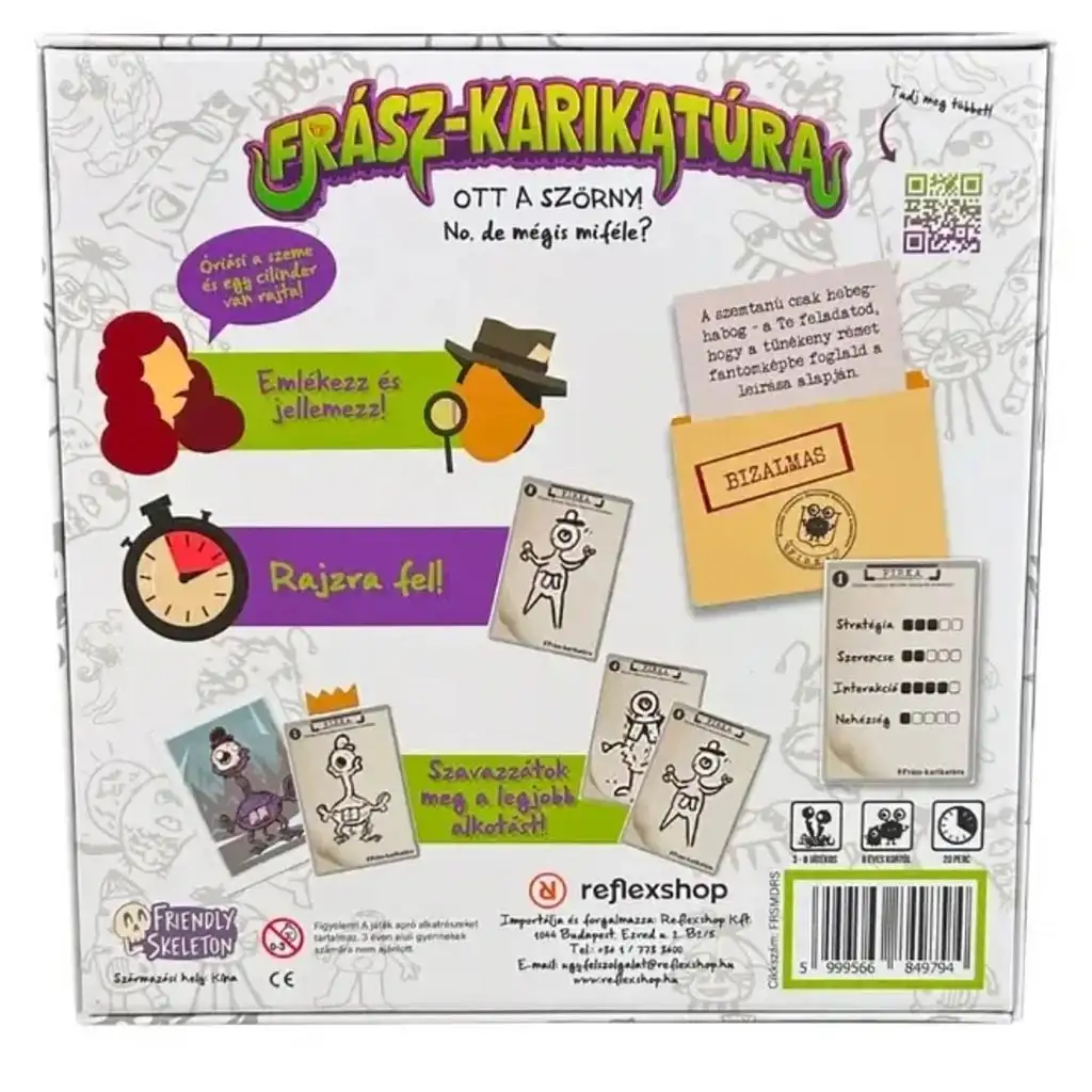 Frászkarikatúra társasjáték kép 2