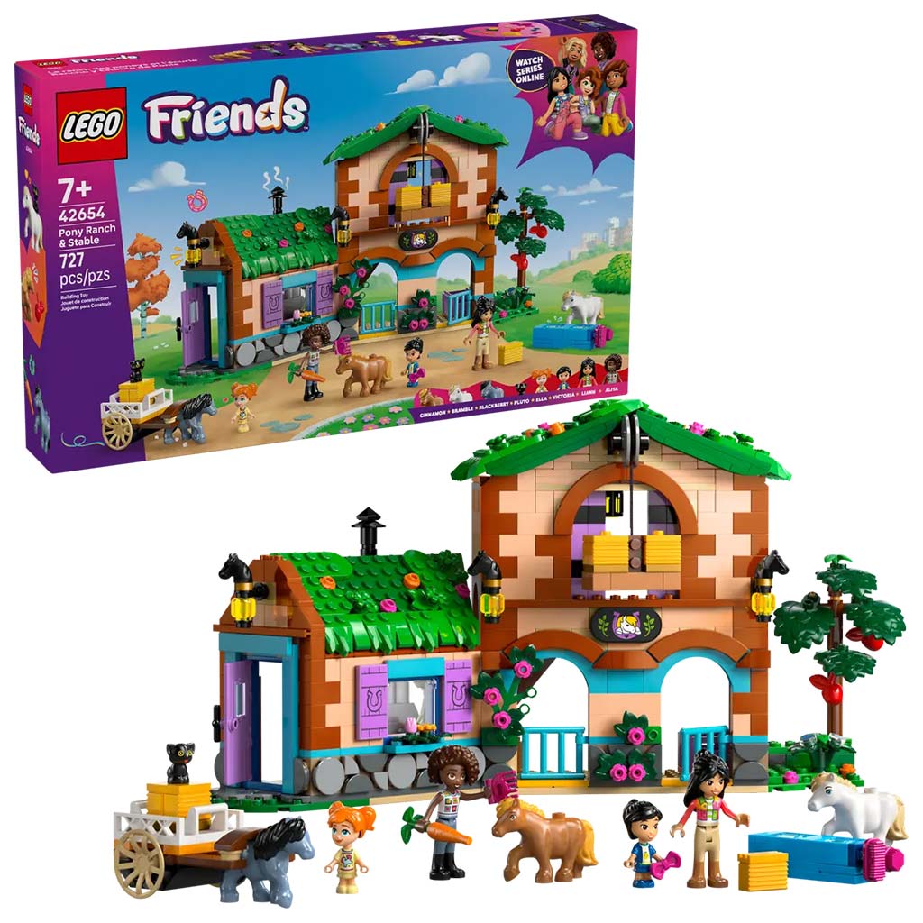LEGO® Friends: Pónifarm és istálló (42654) kép 1