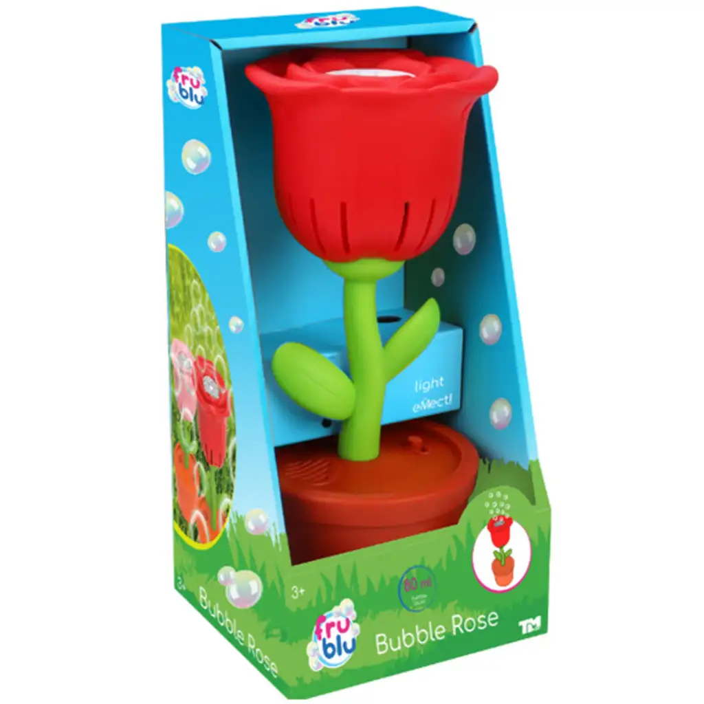 FruBlu: Fény bubigép Rózsa 2x40ml folyadékkal kép 1