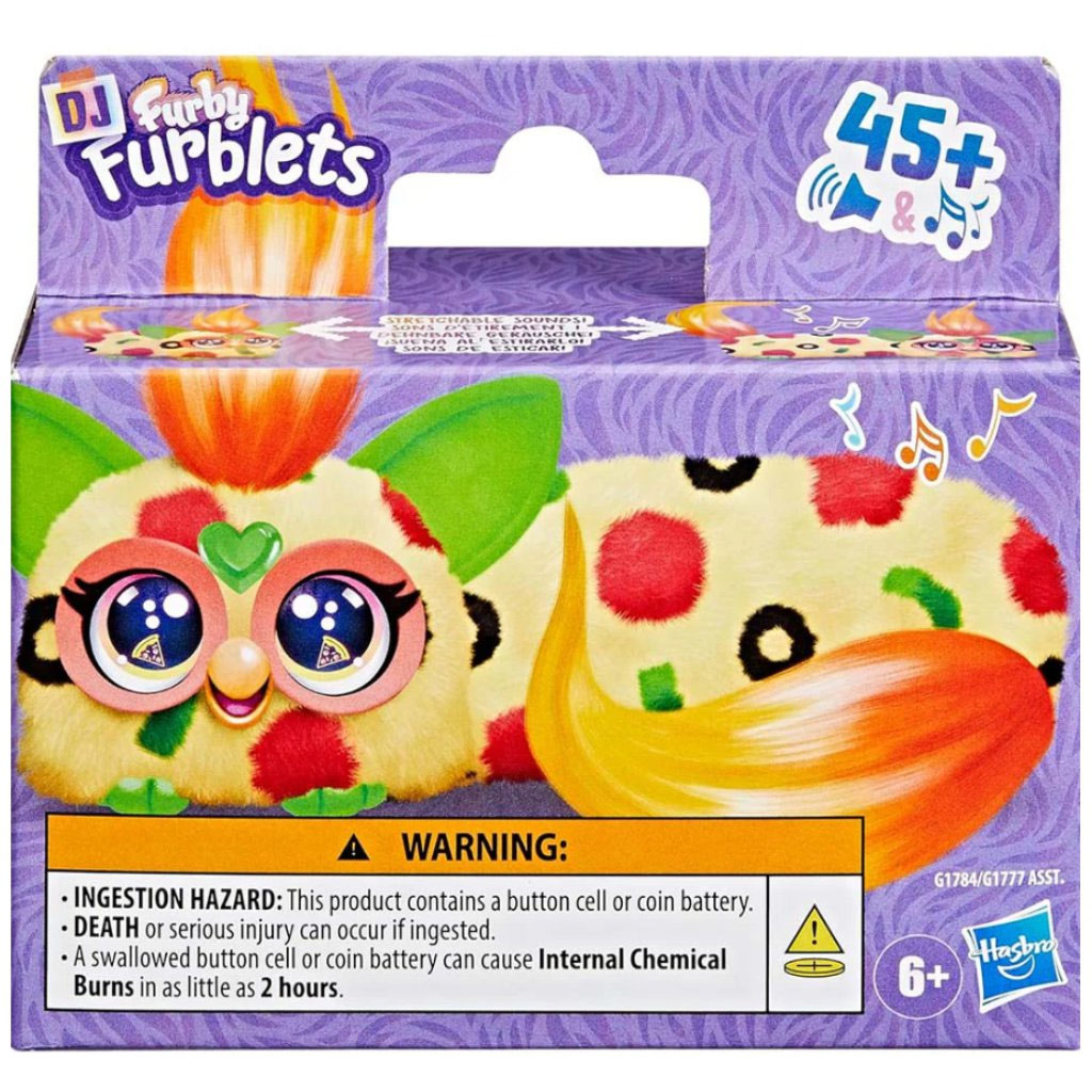 Furby: DJ Furblets Pepp-Oh-Roni interaktív plüss figura - Hasbro
