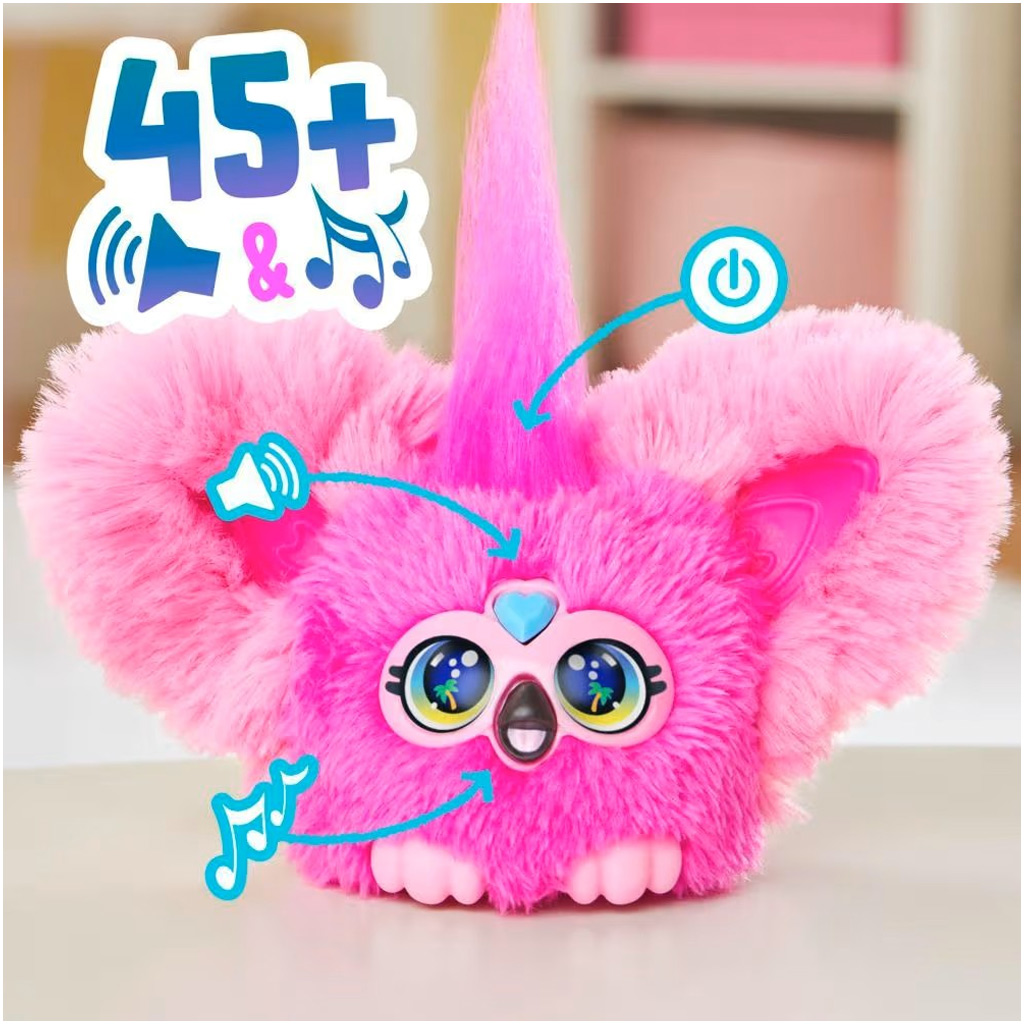Furby: Furblets Flo-Flo interaktív plüssfigura - Hasbro kép 3