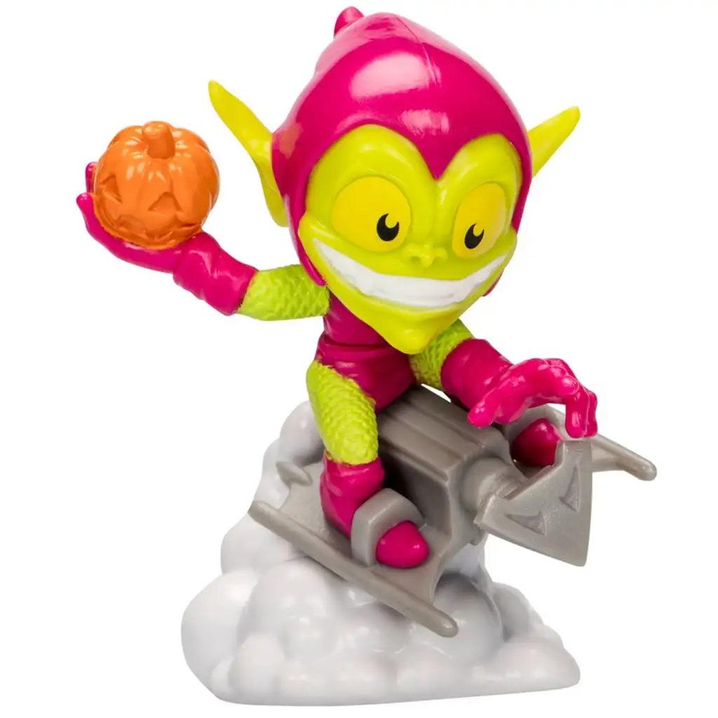 Marvel: Pókember Mighty-Verse Collection - Green Goblin mini figura - Hasbro kép 2