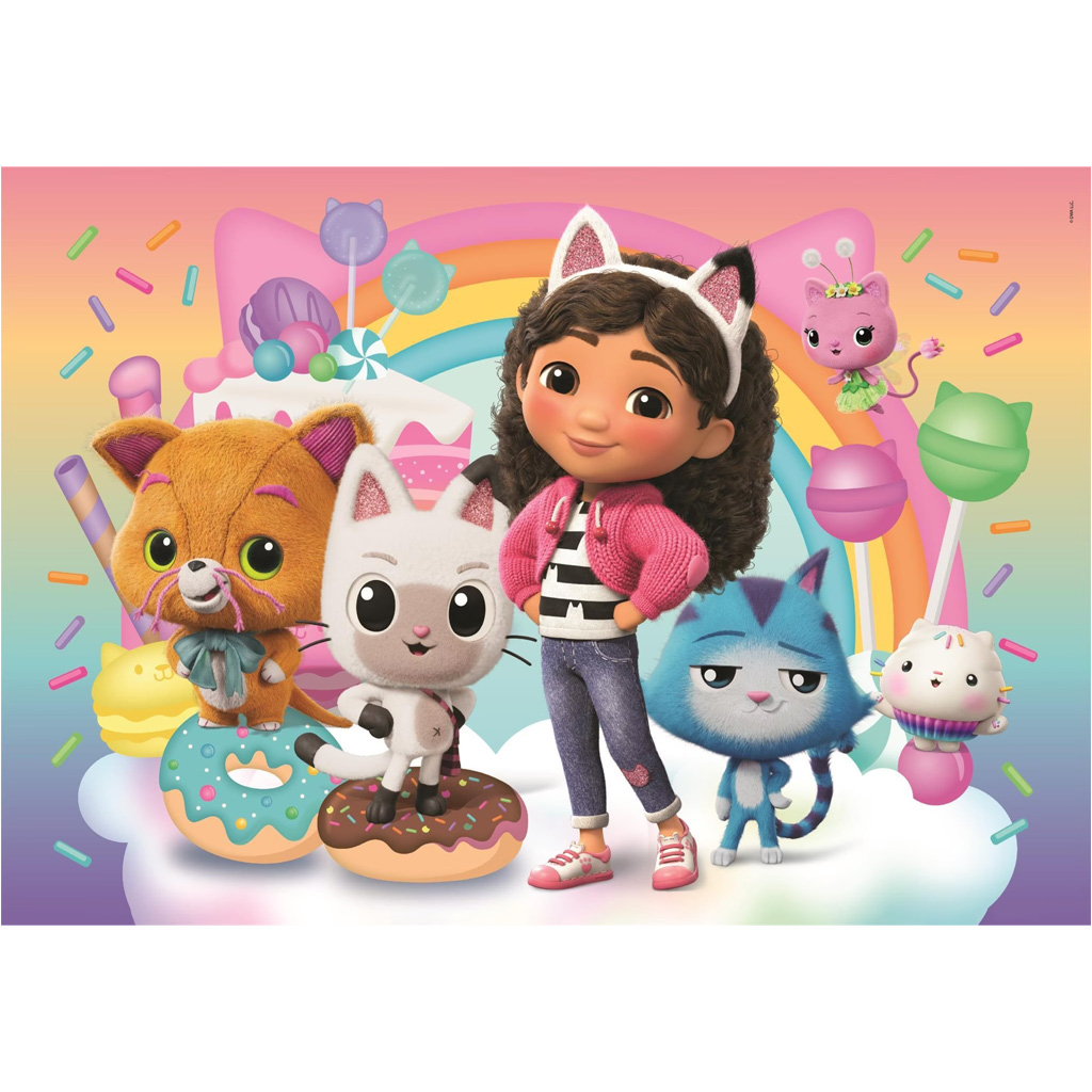 Gabi babaháza 2x20db-os Supercolor puzzle - Clementoni kép 2