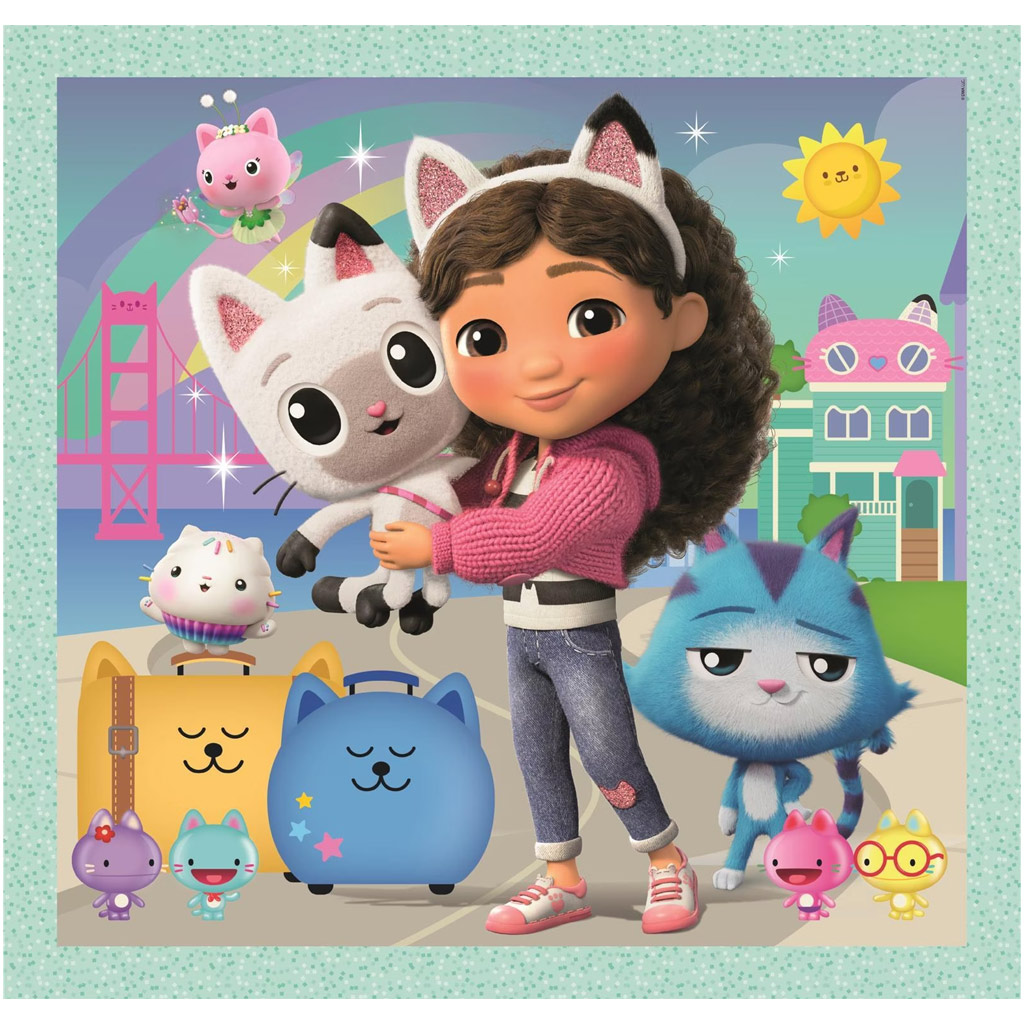 Gabi babaháza 3x48db-os Super Color puzzle - Clementoni kép 2