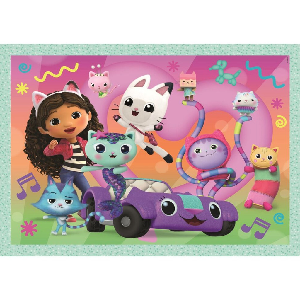 Gabi babaháza 4 az 1-ben Supercolor puzzle - Clementoni kép 3