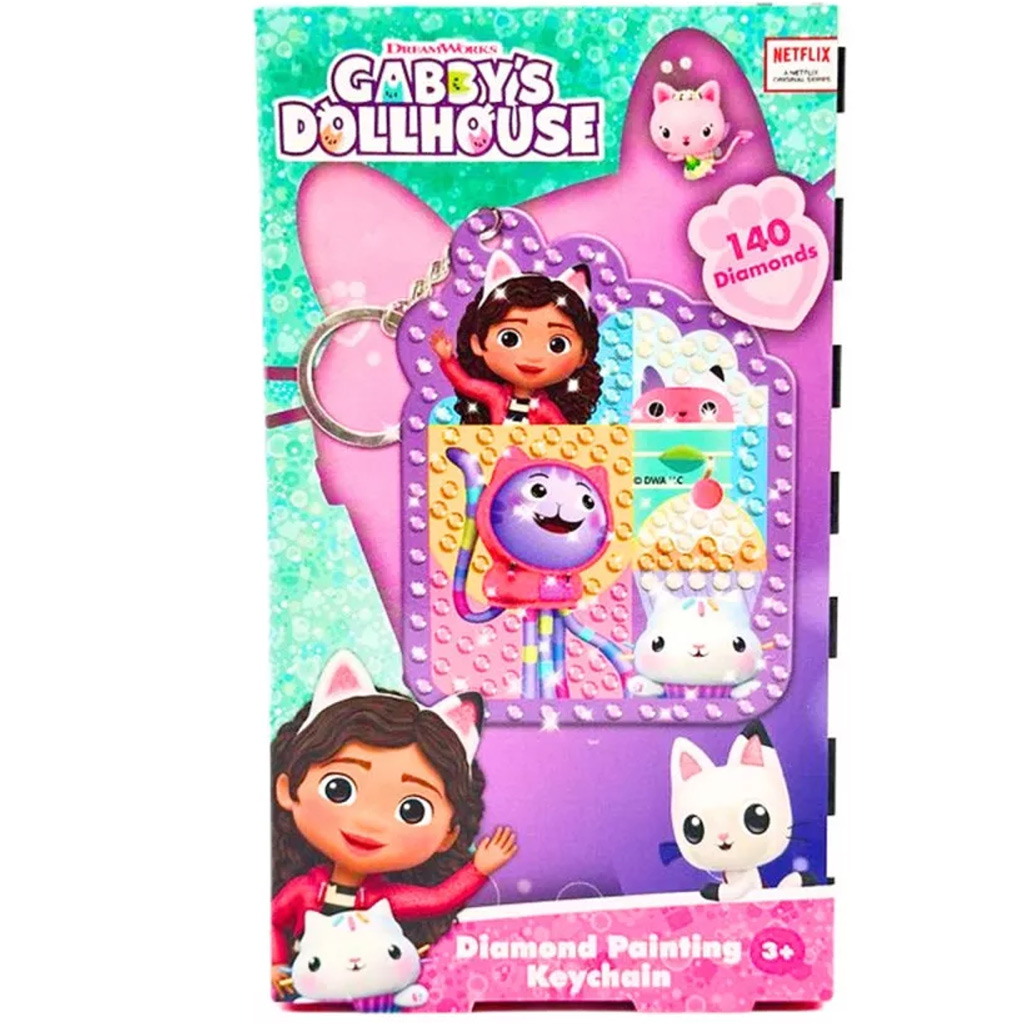 Canenco: Gabi babaháza gyémántfestés kulcstartó