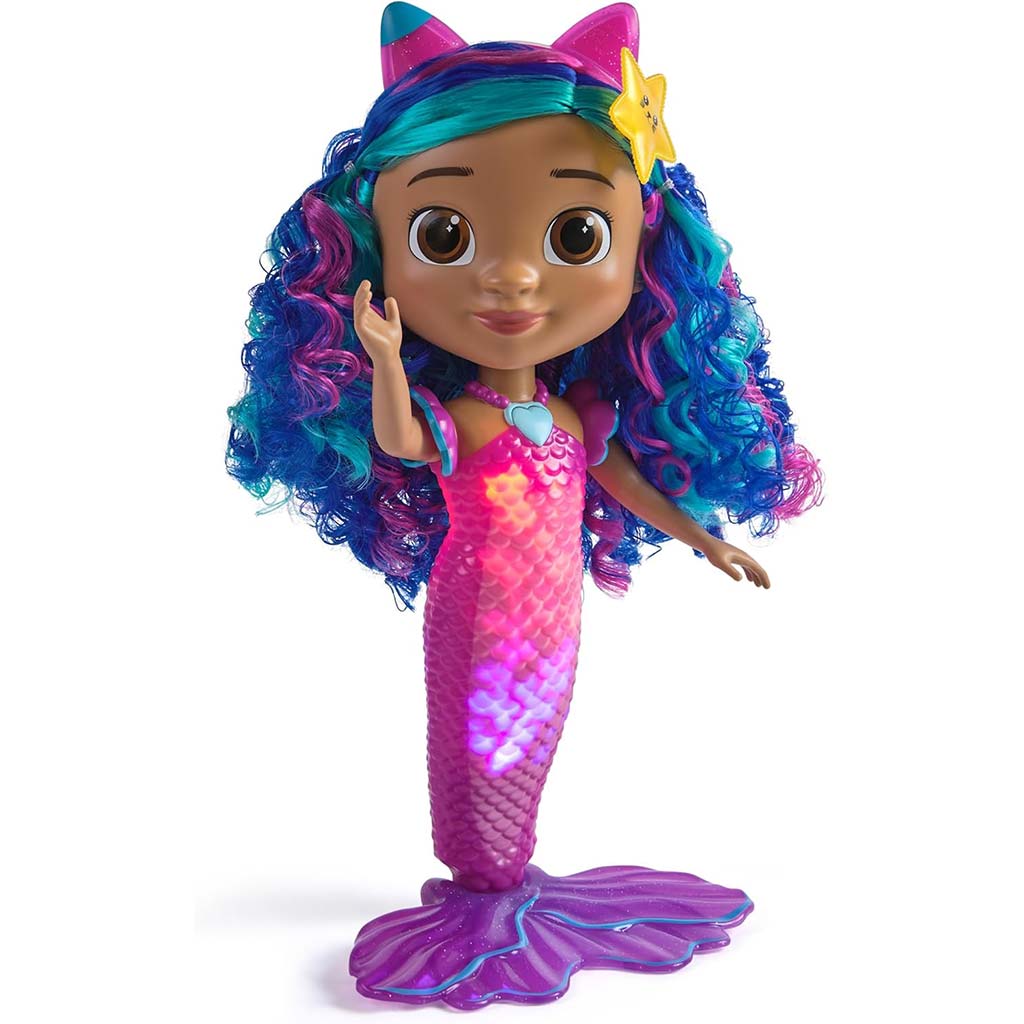 Gabi babaháza Mozi: Éneklő és ragyogó sellő Gabi baba - Spin Master kép 2