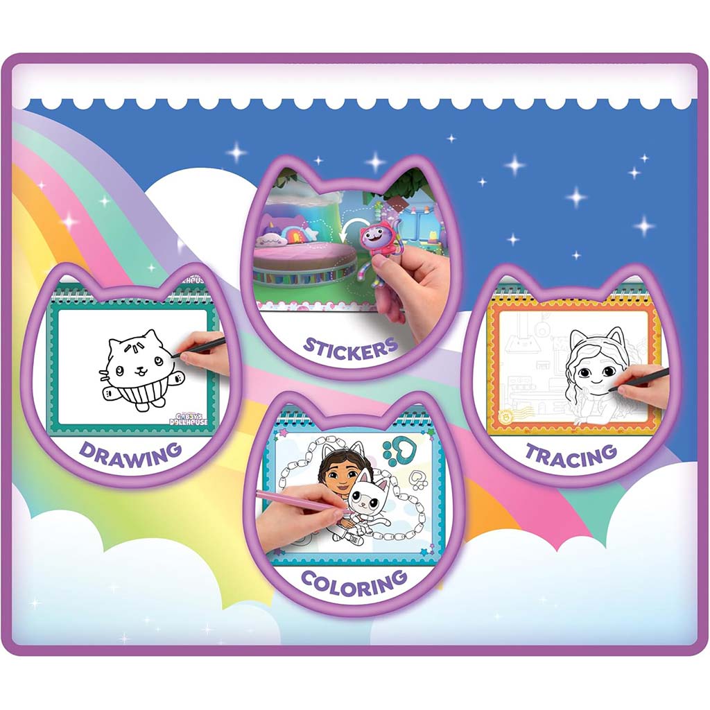 Gabi babaháza Purr-Ific színező könyv - Lisciani kép 2