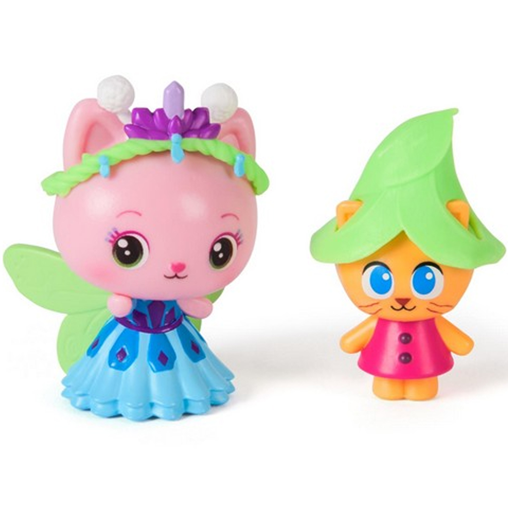 Gabi babaháza mozi - Queen Kitty Fairy És Kitty Gnome 2-es figura csomag - Spin Master kép 2