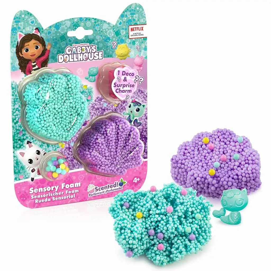 Gabi babaháza: Szenzoros habgyurma szett többféle változatban 1db