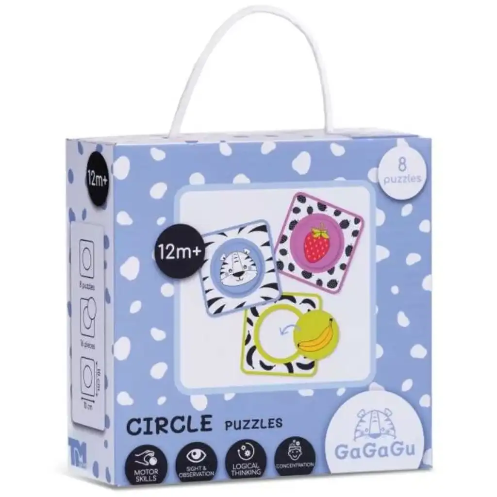 GaGaGu: Bébi puzzle - körök kép 1