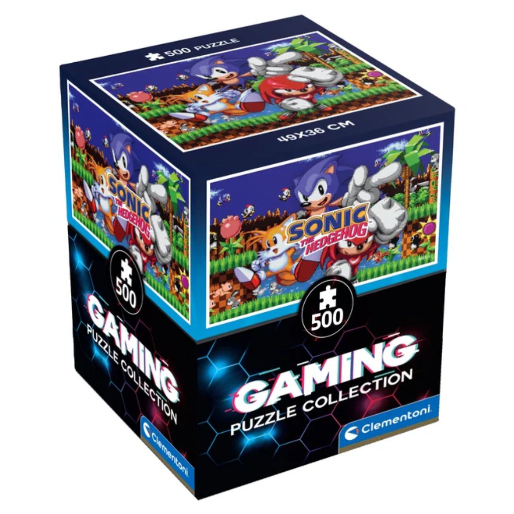 Gaming Puzzle Collection Sonic 500 db-os puzzle - Clementoni