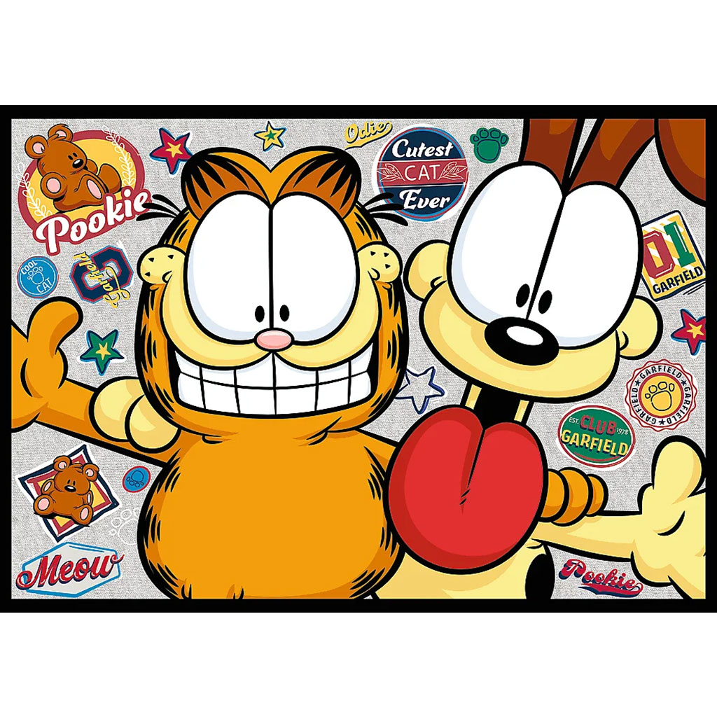 Garfield kalandjai 4x250db-os puzzle - Trefl kép 3