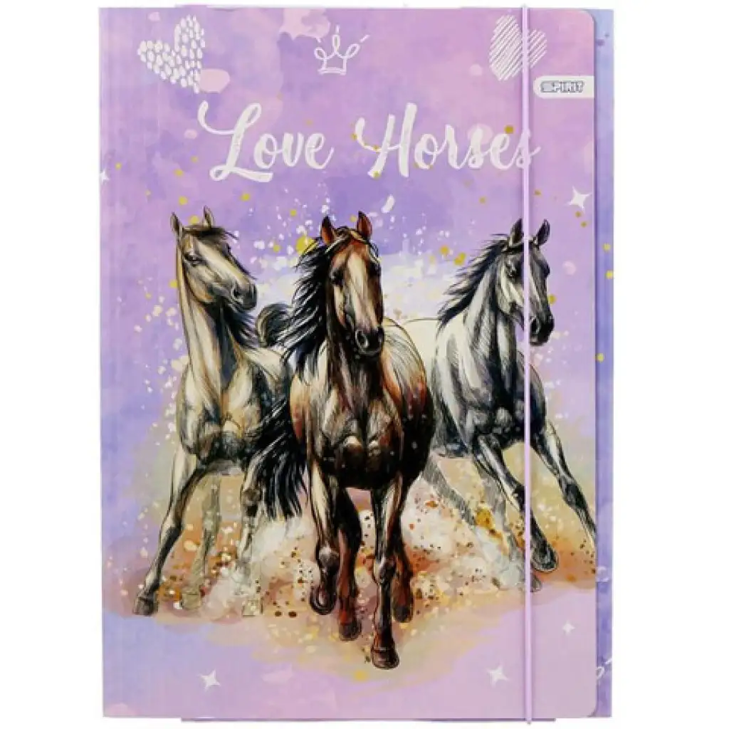Love Horse gumis mappa A/4-es méretben kép 1