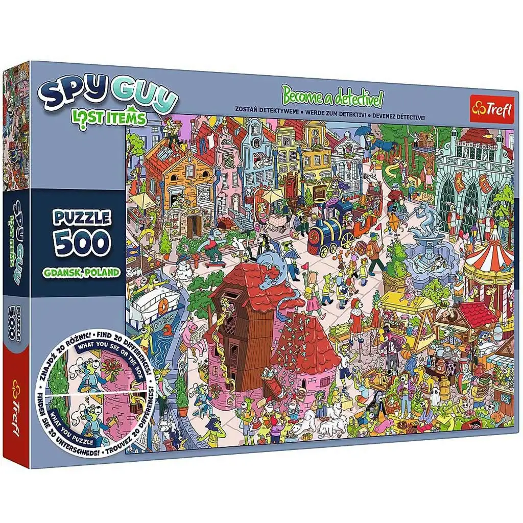 Spy Guy 500db-os puzzle Gdansk Lengyelország - Trefl kép 1