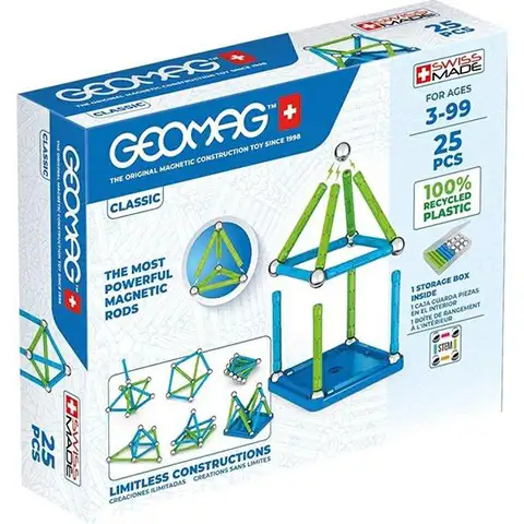 Geomag Green Line Classic mágneses építőjáték 25db-os