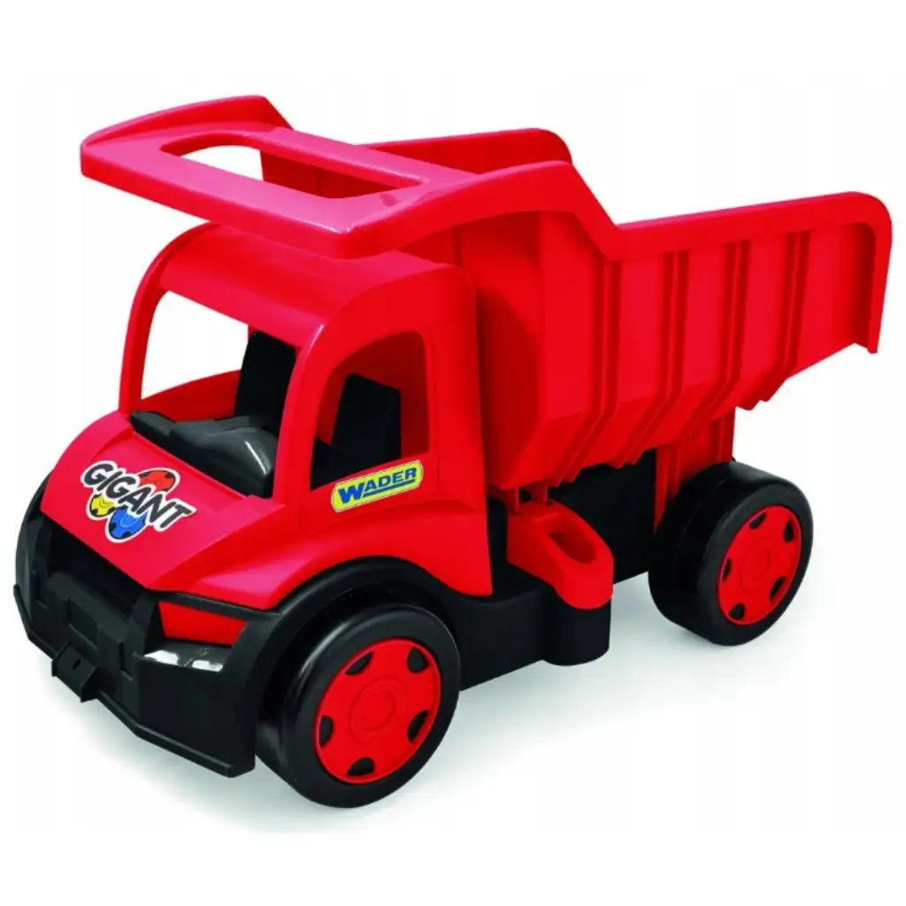 Gigant óriás dömper 150kg teherbírással piros színben- Wader