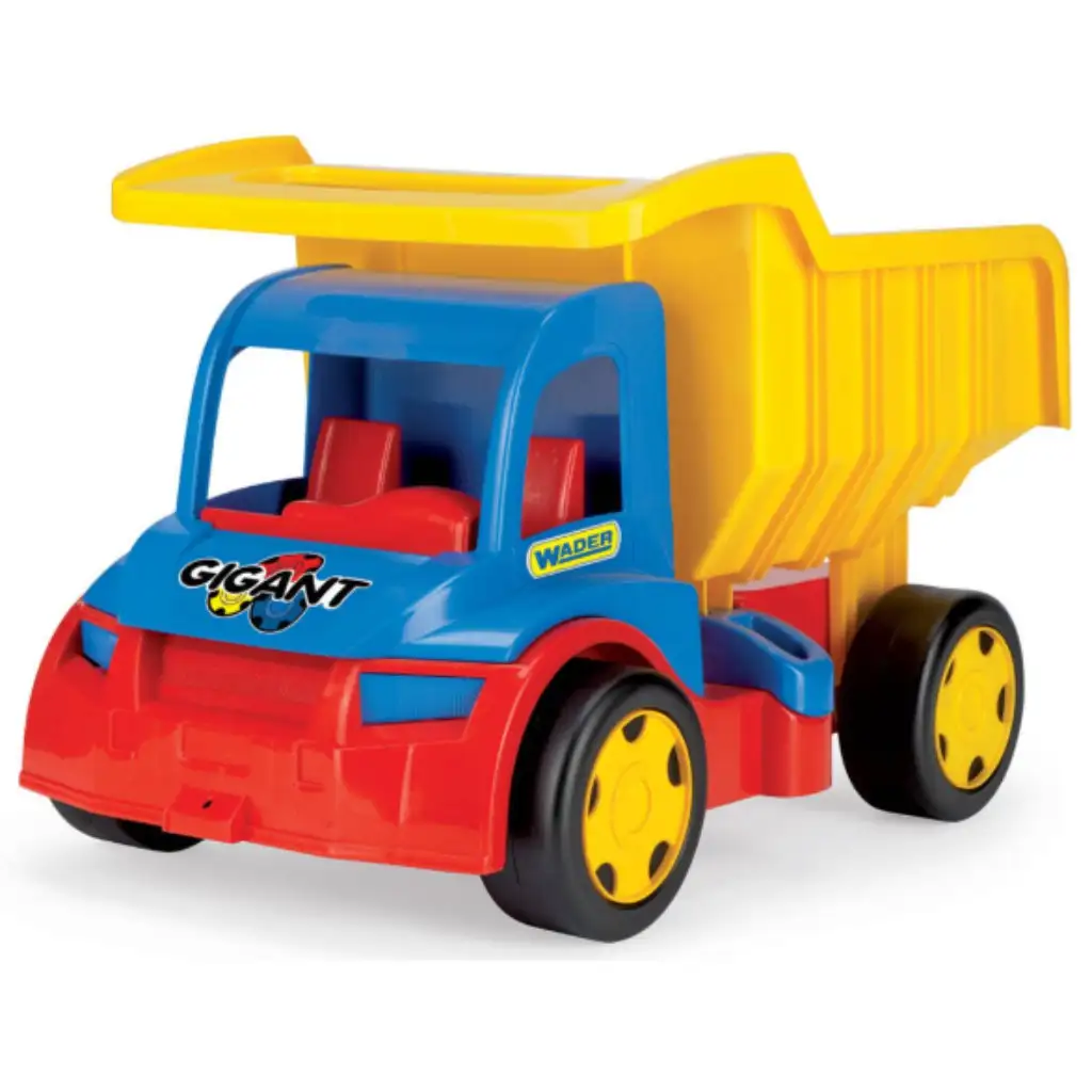 Gigant óriás dömper 150kg teherbírással kék-sárga színben- Wader kép 1