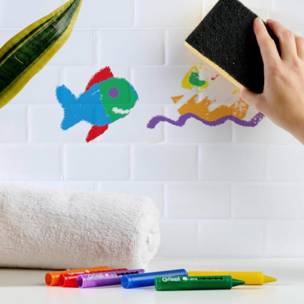 Glibbi Vízi zsírkréta 6db-os szett - Simba Toys kép 5