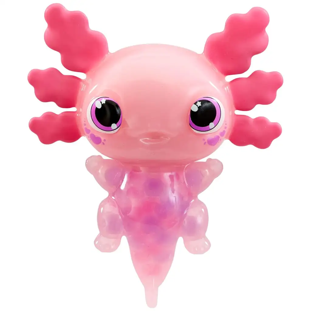 Let’s Glo Axolotl világító vízipajtás rózsaszín színben kép 2
