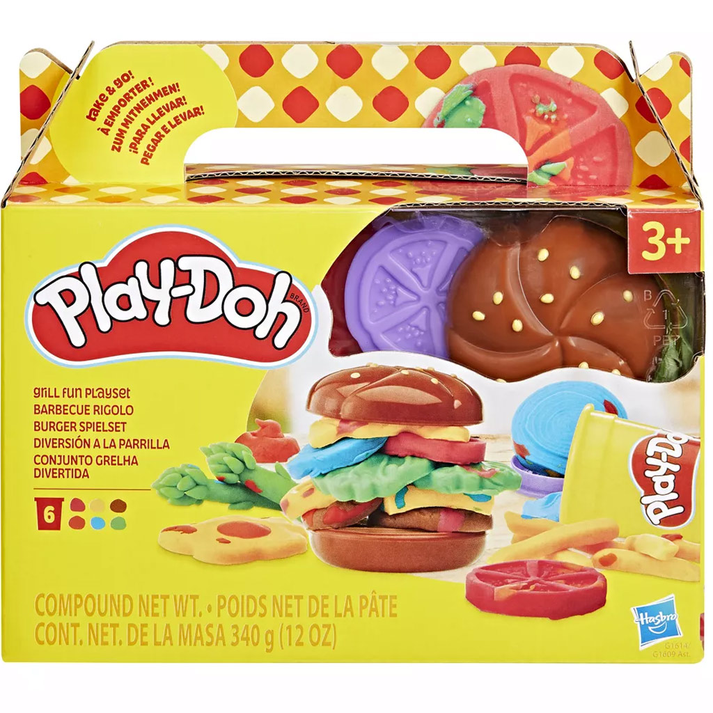 Play-Doh: Ételformák - Grill játékszett - Hasbro kép 1
